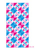 Alfombra Agatha Ruiz de la Prada Baldosas Corazones Azul y Rosa Home & Living