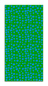 Alfombra Agatha Ruiz de la Prada Estampados Básicos Círculos Azules y Verdes Home & Living