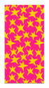 Alfombra Agatha Ruiz de la Prada Estampados Básicos Estrellas Amarillas y Rosas Home & Living