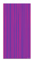Alfombra Agatha Ruiz de la Prada Estampados Básicos Líneas Azules y Rosas Home & Living
