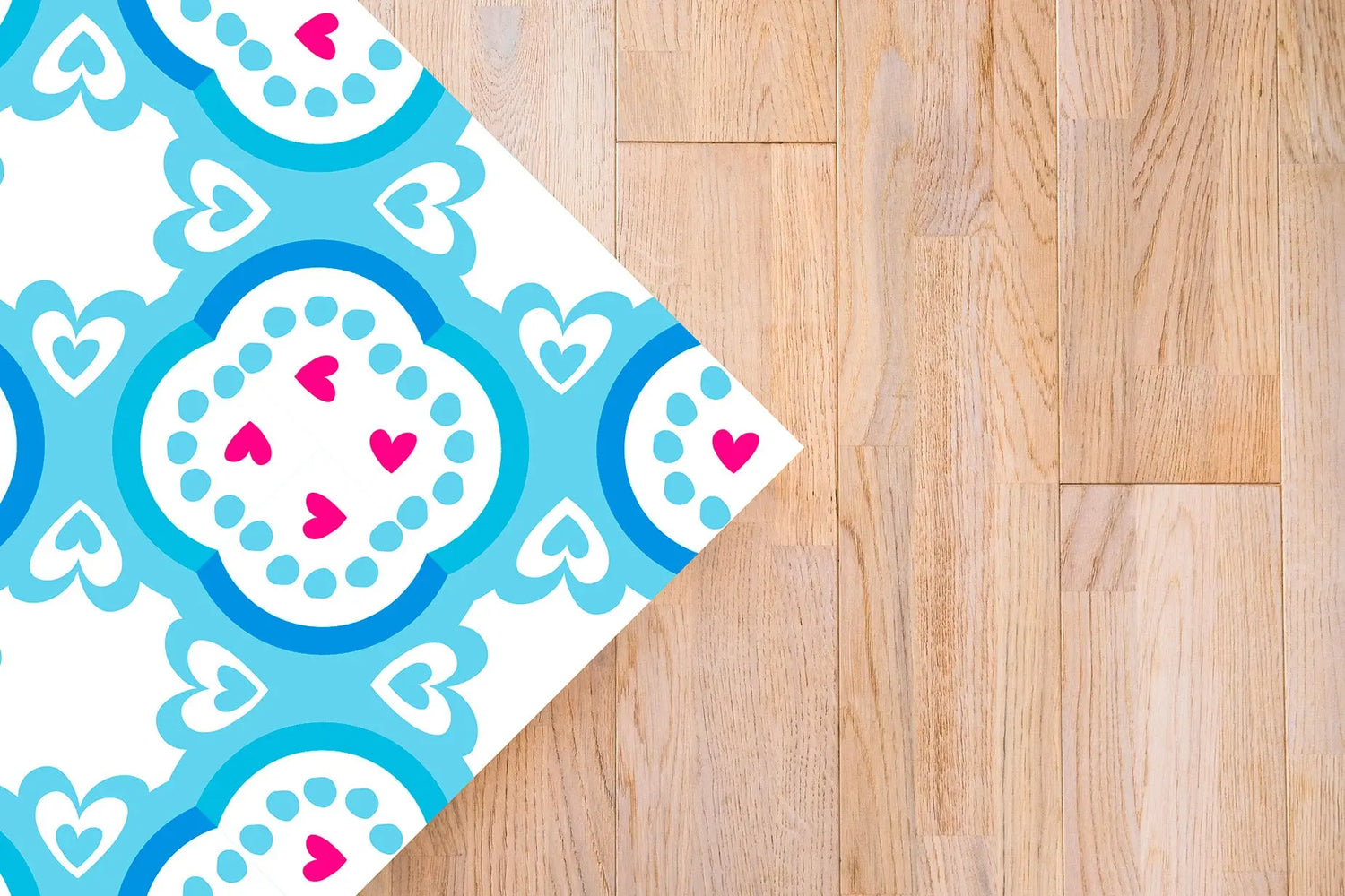 Alfombra Agatha Ruiz de la Prada Hidráulico Azul Mural Home & Living