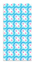 Alfombra Agatha Ruiz de la Prada Hidráulico Azul Mural Ondas Home & Living
