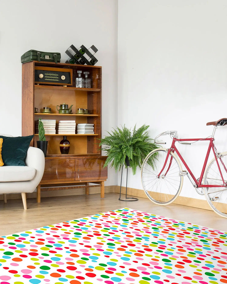 Alfombra Agatha Ruiz de la Prada Motivos Básicos Círculos Colores Home & Living