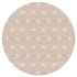 Alfombra Redonda Estrellada Rosa freeshipping - Home and Living