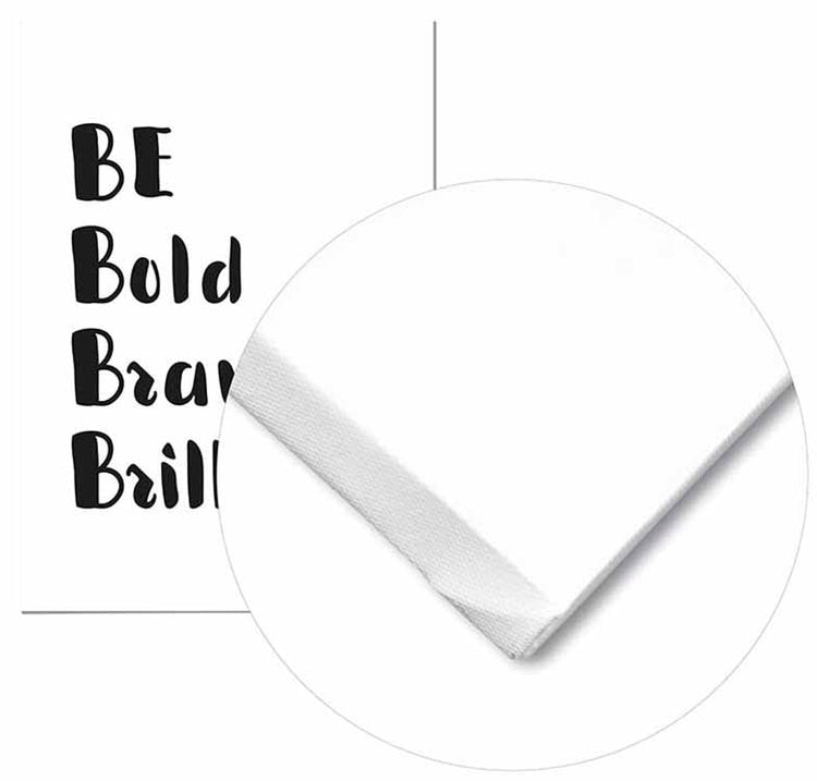 Cuadro Be Bold Brave Brilliant Home & Living