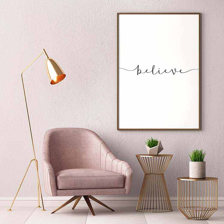 Cuadro Believe Home & Living