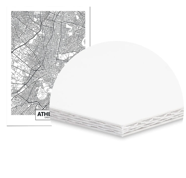 Cuadro Mapa Atenas Home & Living CuadroEnmarcado70x100cm