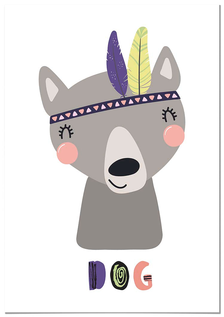 Cuadro Perro Home & Living