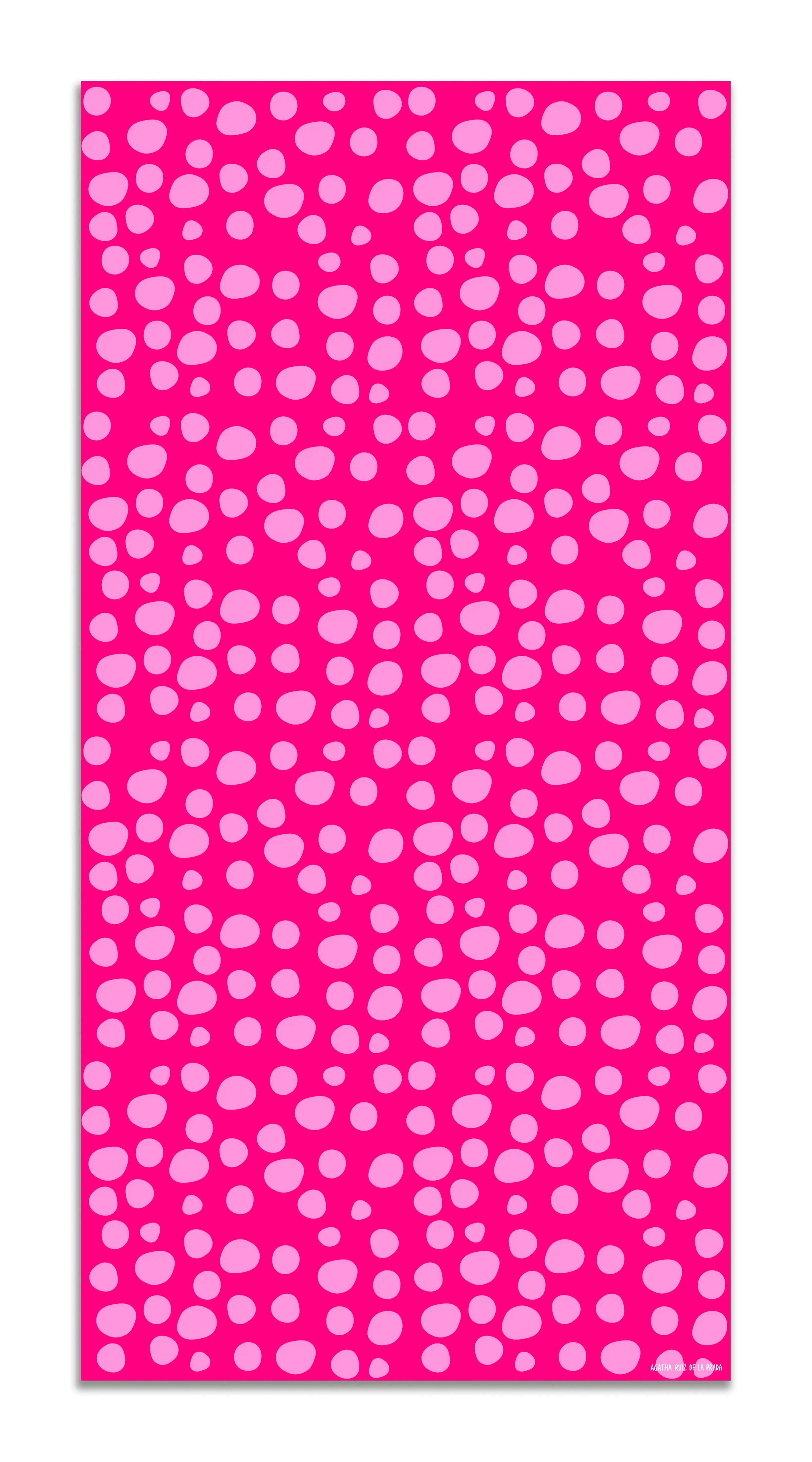 Alfombra Agatha Ruiz de la Prada Estampados Básicos Círculos Lilas y Rosas Home & Living 