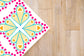 Alfombra Agatha Ruiz de la Prada Hidráulico Crema Alas Mariposa Home & Living 