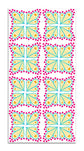 Alfombra Agatha Ruiz de la Prada Hidráulico Crema Alas Mariposa Home & Living 