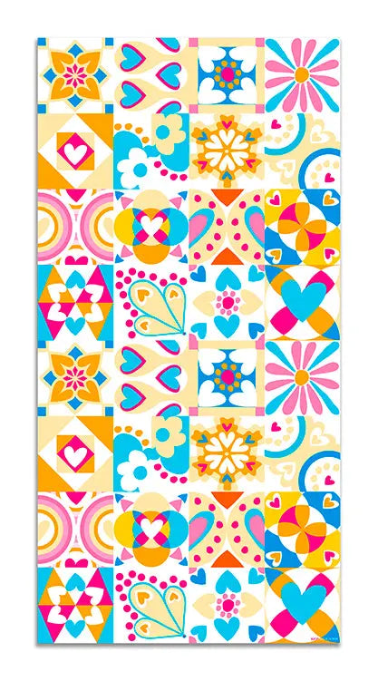 Alfombra Agatha Ruiz de la Prada Hidráulico Crema Original Varios Colores Home & Living