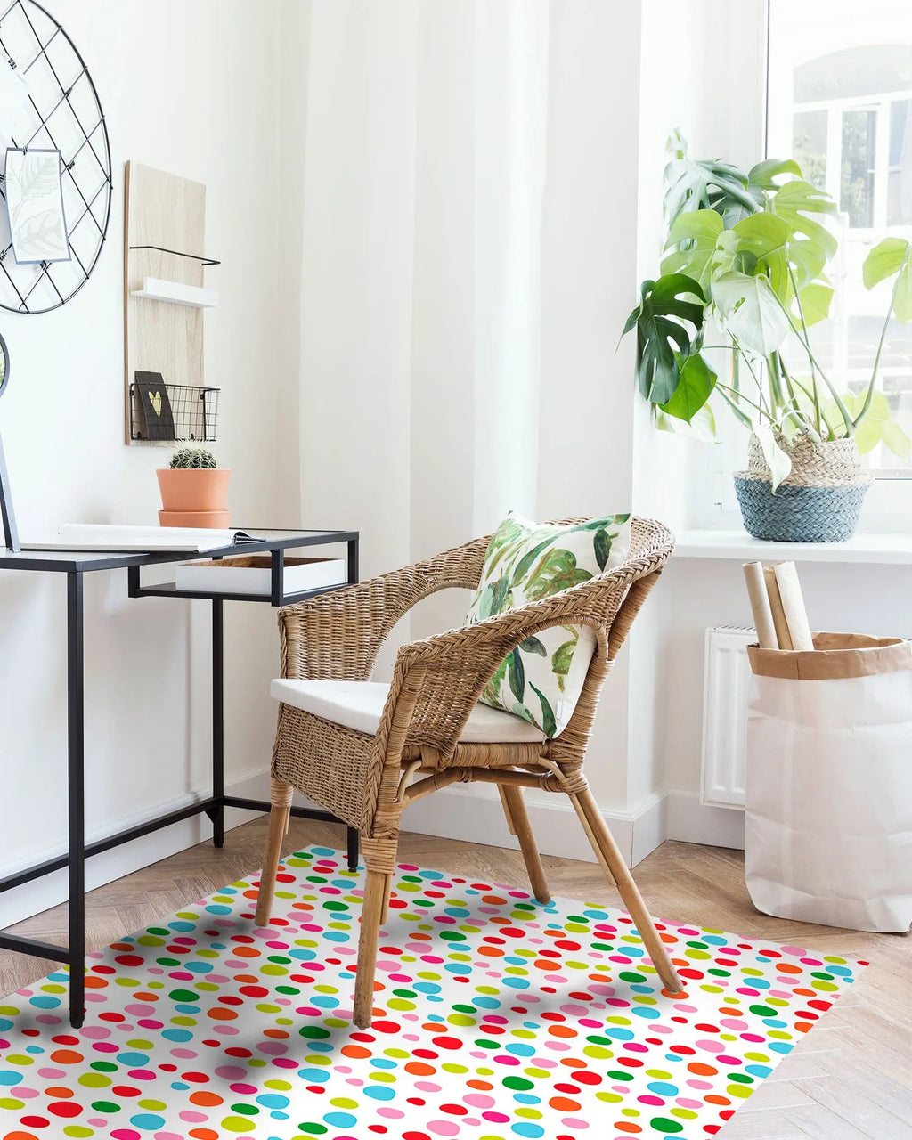 Alfombra Agatha Ruiz de la Prada Motivos Básicos Círculos Colores Home & Living 
