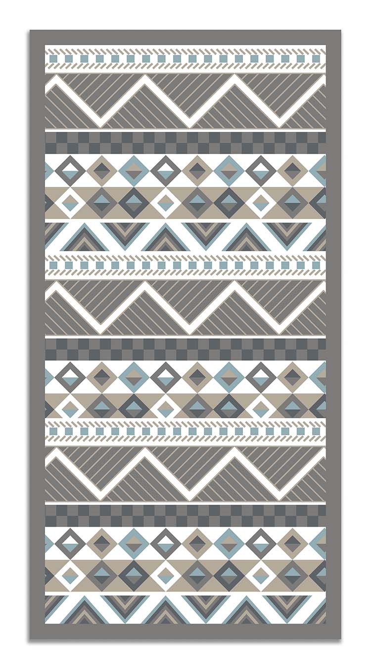 Alfombra Azteca Azul Home & Living 