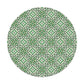 Alfombra Azulejo Oriental Floreada Verde Redonda freeshipping - Home and Living