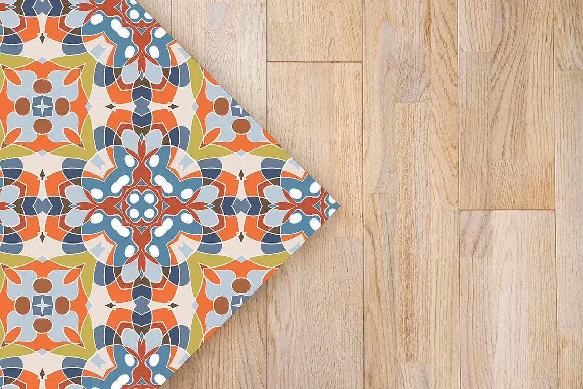 Alfombra Azulejo Oriental Original freeshipping - Home and Living