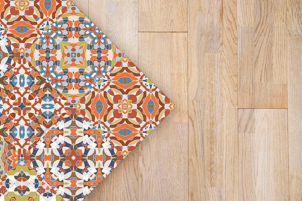 Alfombra Baldosa Hidráulico Oriental Original freeshipping - Home and Living