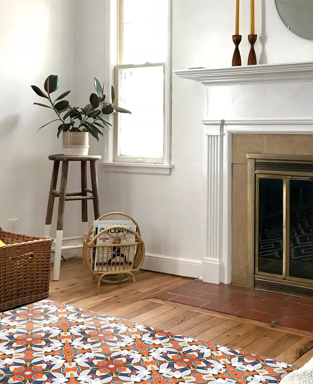 Alfombra Baldosa Modelo Oriental Original freeshipping - Home and Living