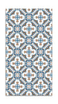 Alfombra Baldosín Estilo Oriental Azul freeshipping - Home and Living