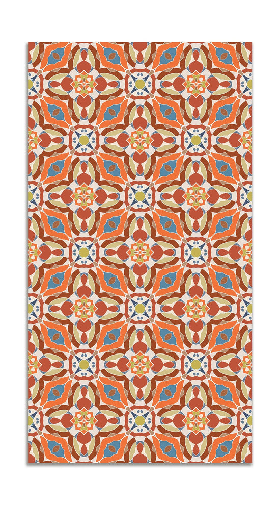 Alfombra Baldosín Oriental Caleidoscopio Original freeshipping - Home and Living