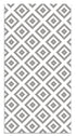 Alfombra Cuadros Gris freeshipping - Home and Living