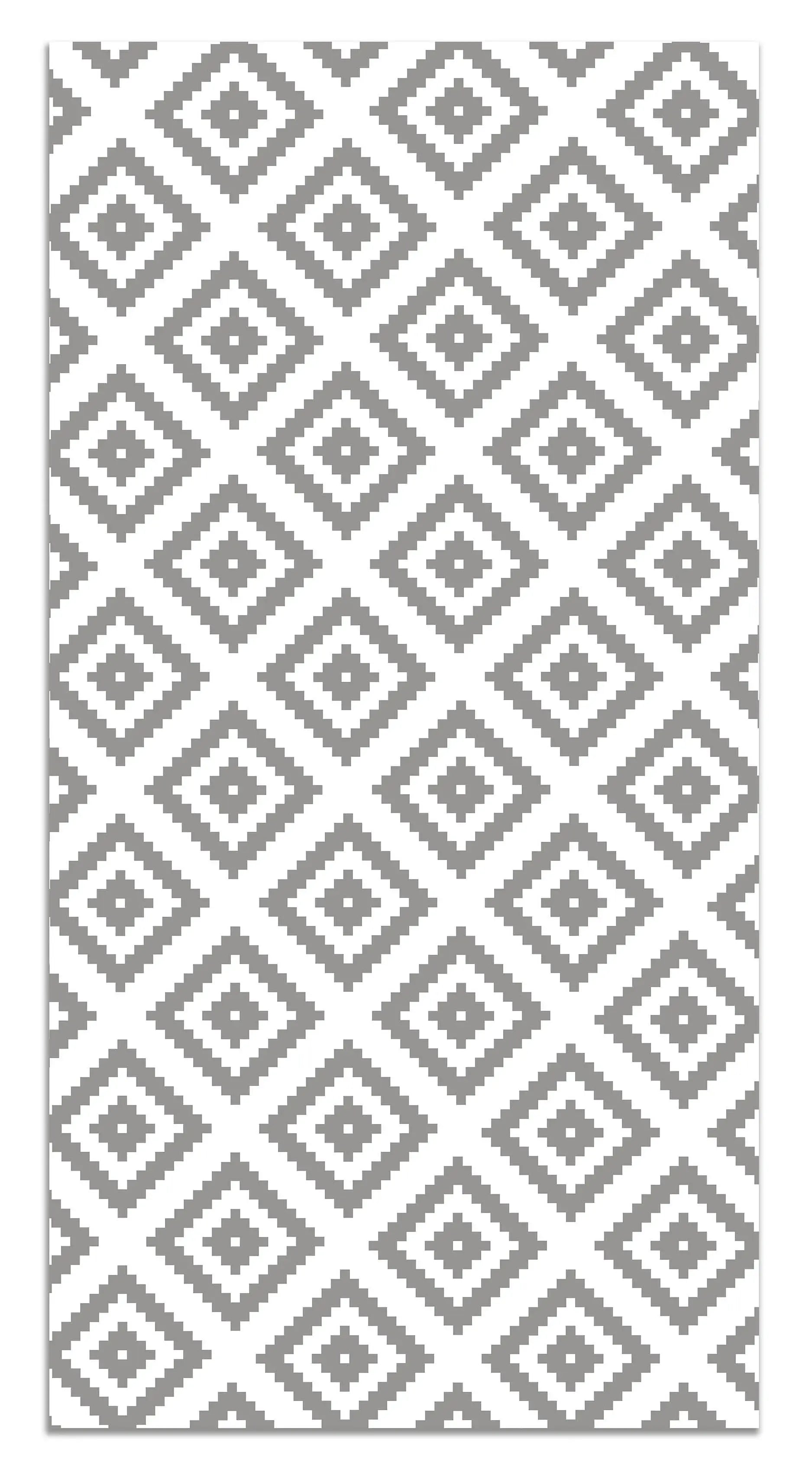 Alfombra Cuadros Gris freeshipping - Home and Living