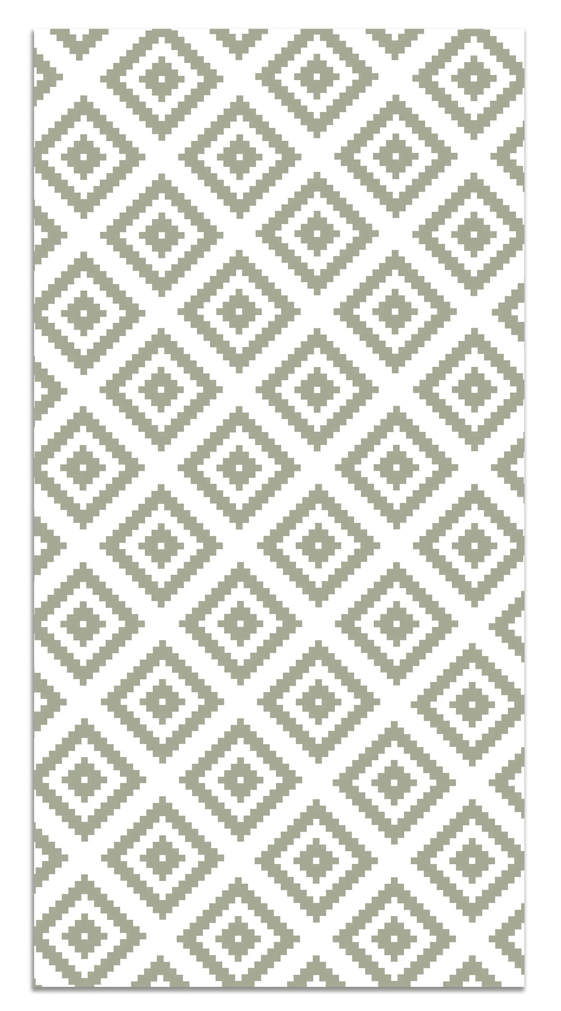Alfombra Cuadros Verde freeshipping - Home and Living