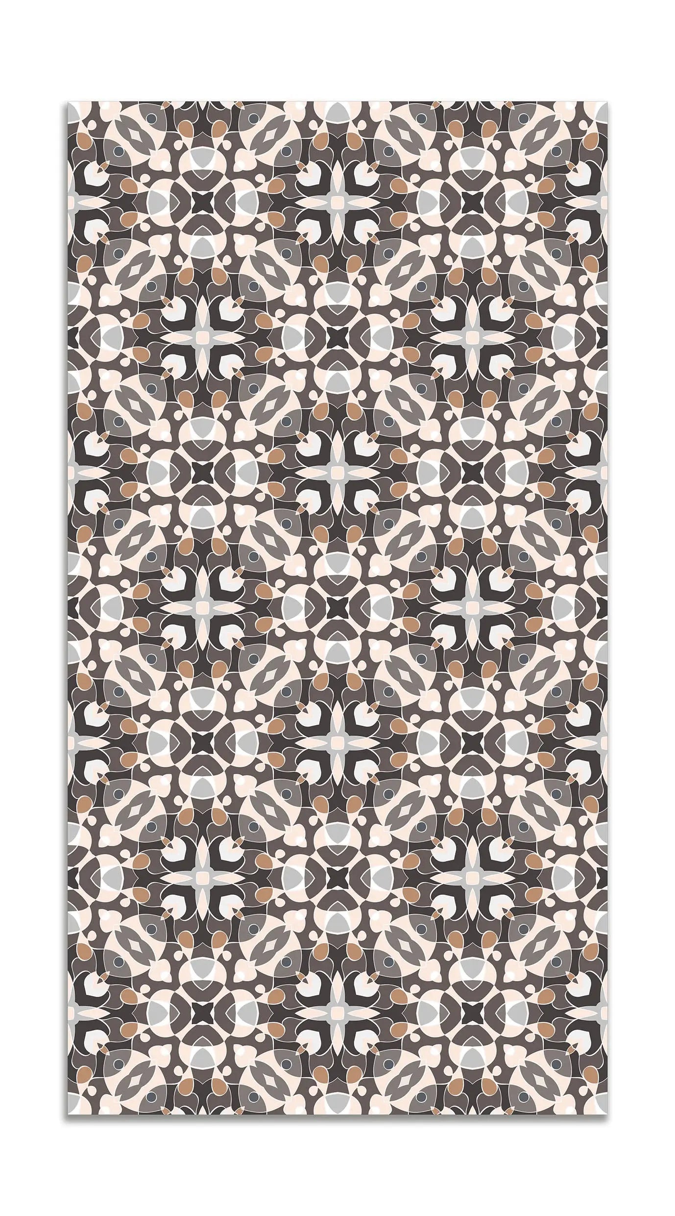 Alfombra Estilo Hidráulico Oriental Gris freeshipping - Home and Living