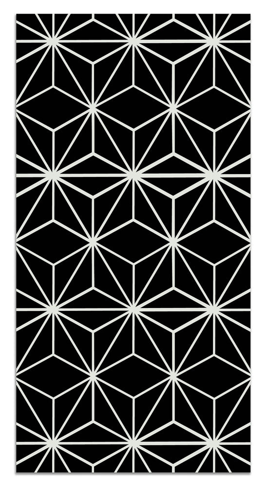 Alfombra Estrellada Negra freeshipping - Home and Living