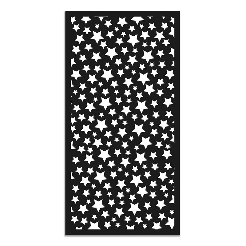 Alfombra Estrellas Negra Home & Living 