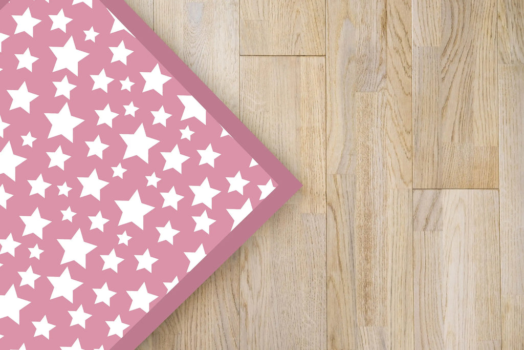 Alfombra Estrellas Rosa freeshipping - Home and Living