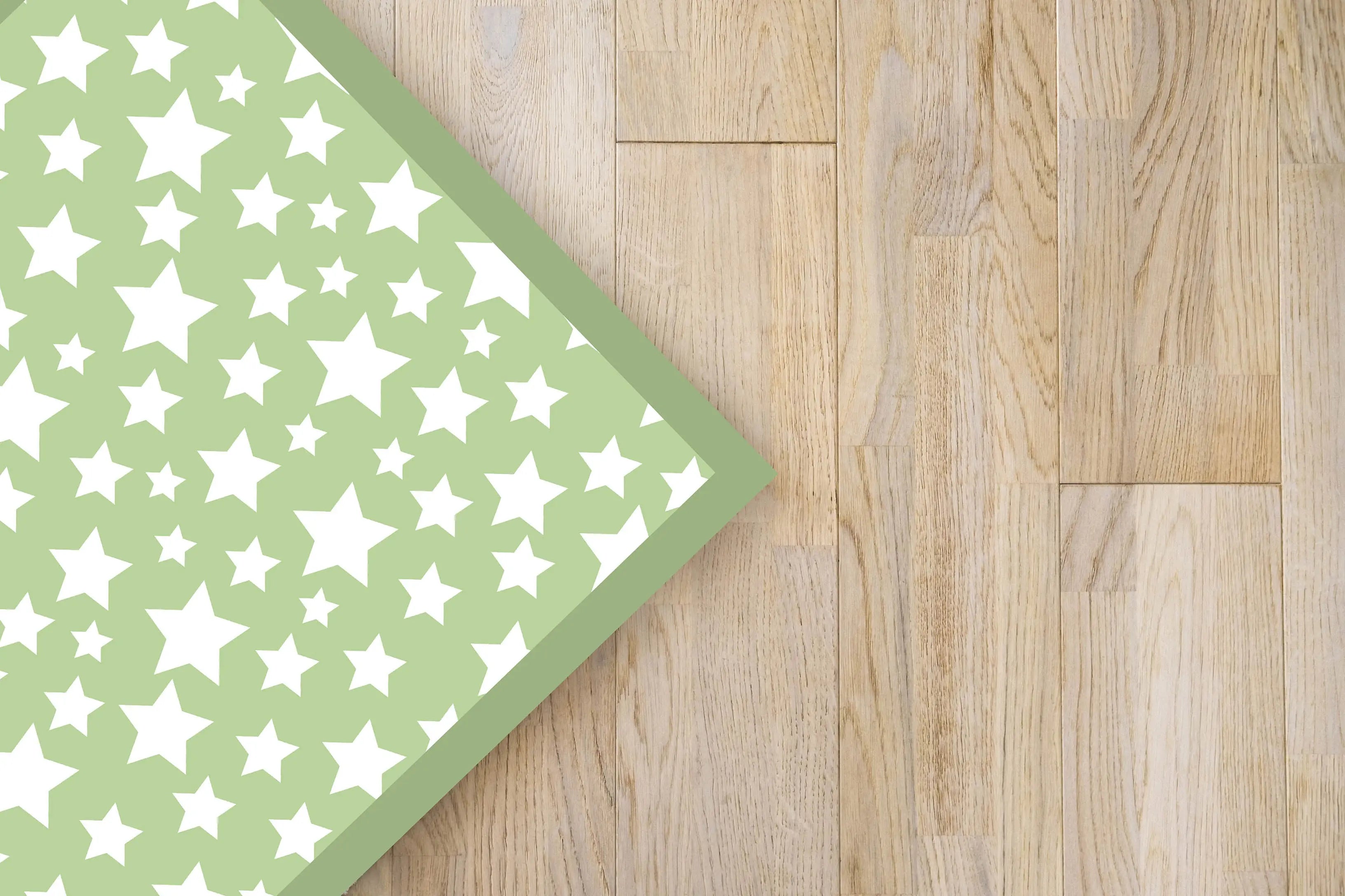 Alfombra Estrellas Verde freeshipping - Home and Living