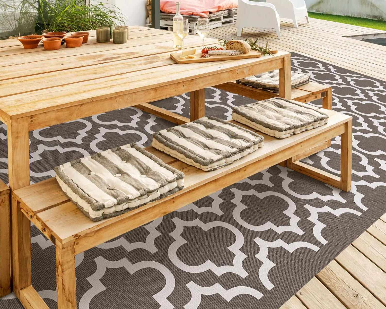 Alfombra Exterior Cuzco Blanco Home & Living