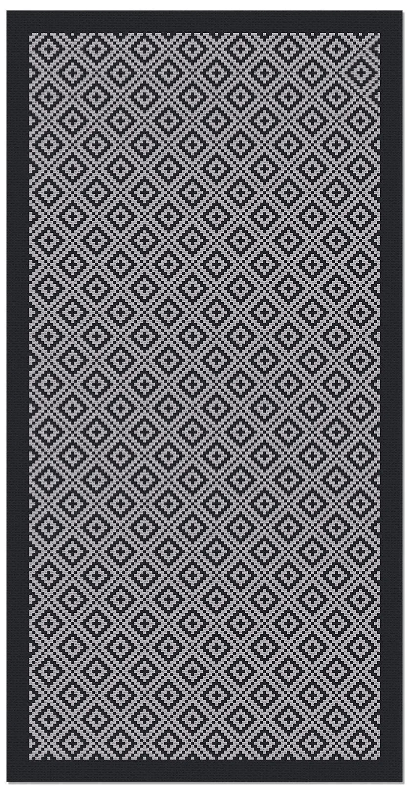 Alfombra Exterior Inca Negro Home & Living