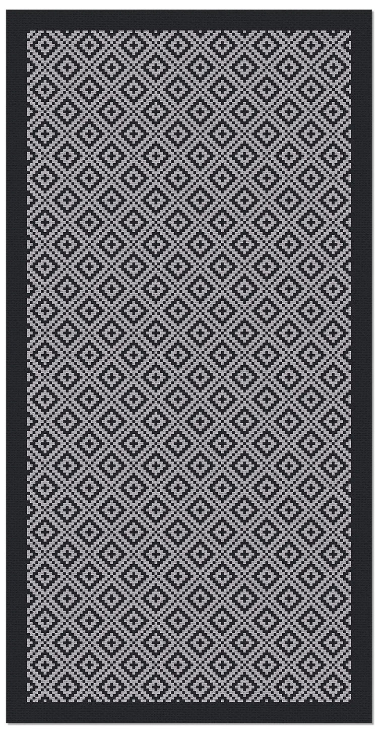 Alfombra Exterior Inca Negro Home & Living