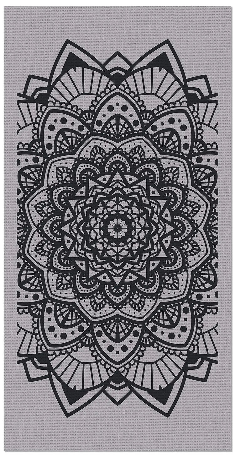 Alfombra Exterior Mandala Negro Home & Living