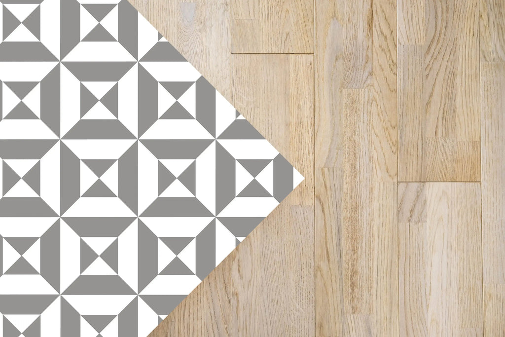 Alfombra Geometría Gris freeshipping - Home and Living