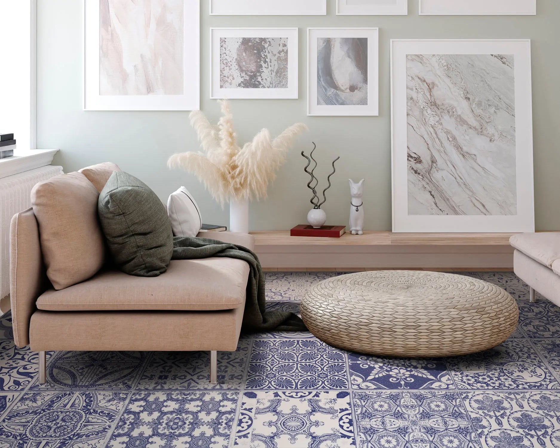 Alfombra Hidráulica Jaén Azul Home & Living