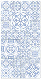 Alfombra Hidráulica Talavera Azul Home & Living