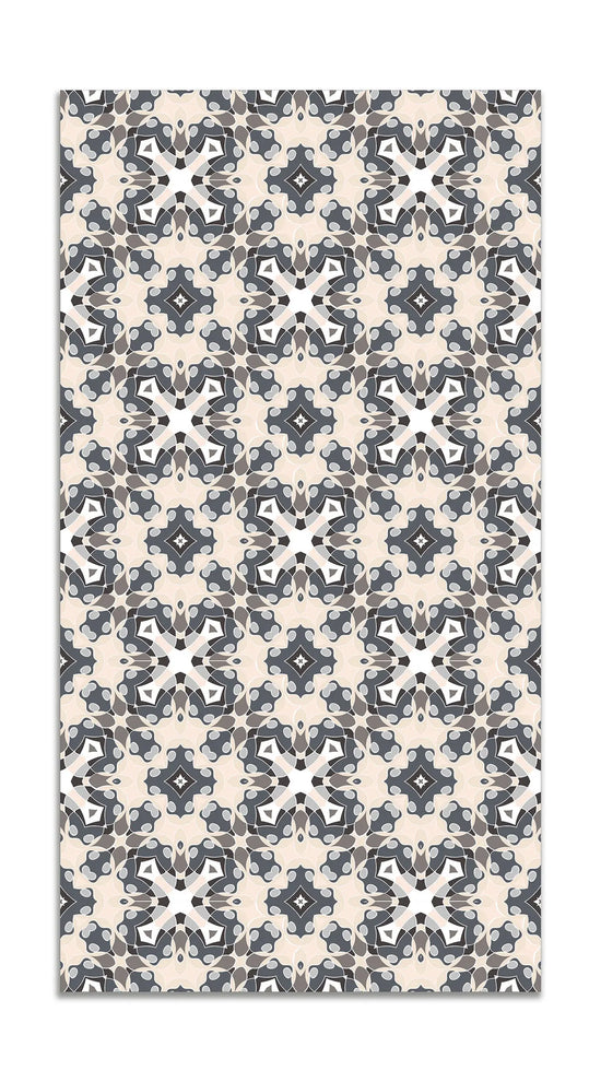 Alfombra Hidráulica Tipo Oriental Gris freeshipping - Home and Living