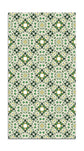 Alfombra Hidráulica Tipo Oriental Verde freeshipping - Home and Living