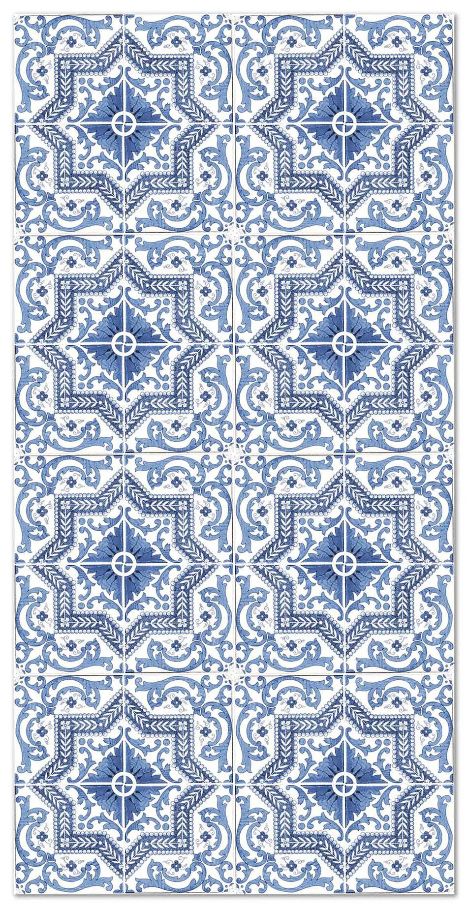 Alfombra Hidráulica Toledo Azul Home & Living