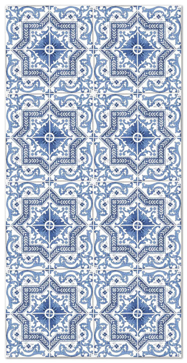 Alfombra Hidráulica Toledo Azul Home & Living