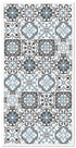 Alfombra Hidráulica Triana Gris Azul Home & Living