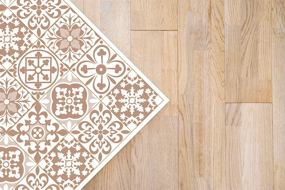 Alfombra Hidráulica Triana Marrón Home & Living