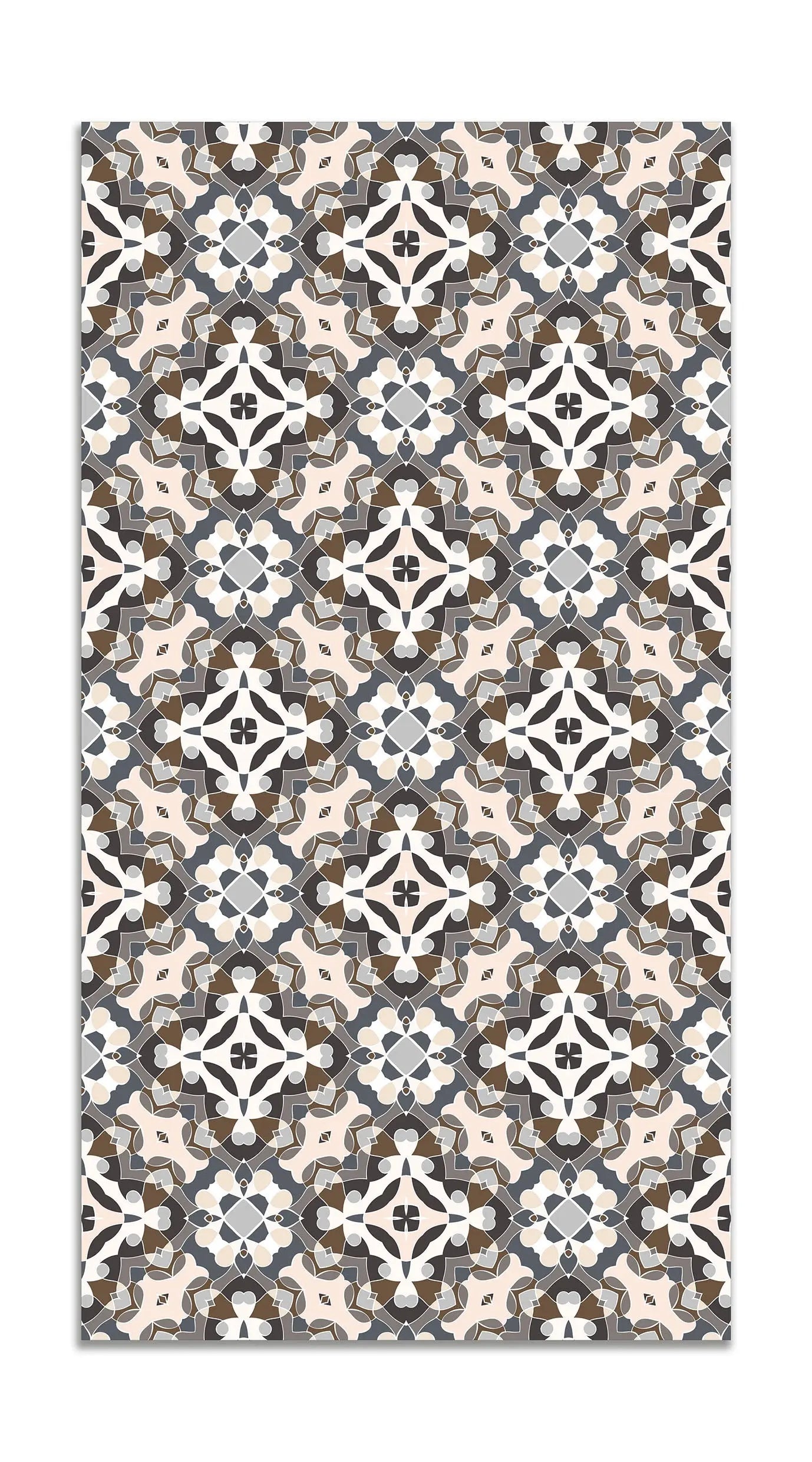 Alfombra Hidráulico Oriental Gris freeshipping - Home and Living