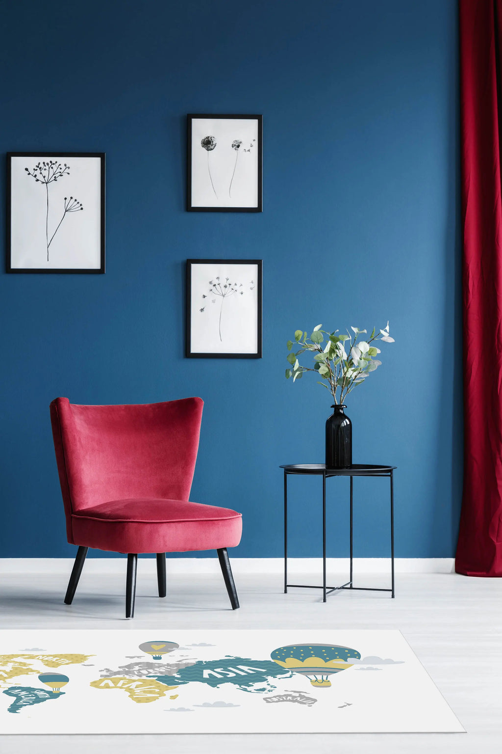 Alfombra Mapamundi Globos freeshipping - Home and Living