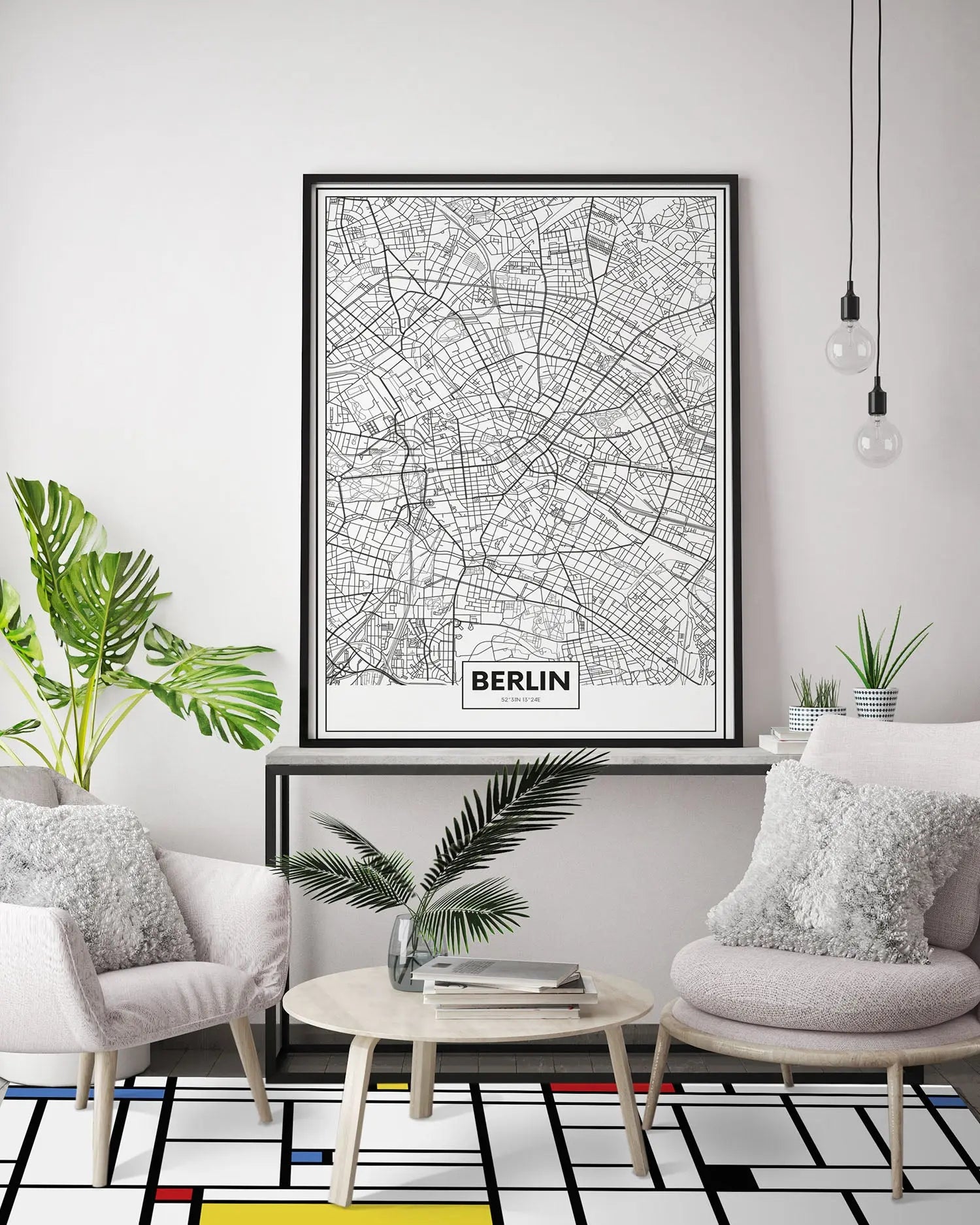 Alfombra Mondrian freeshipping - Home and Living