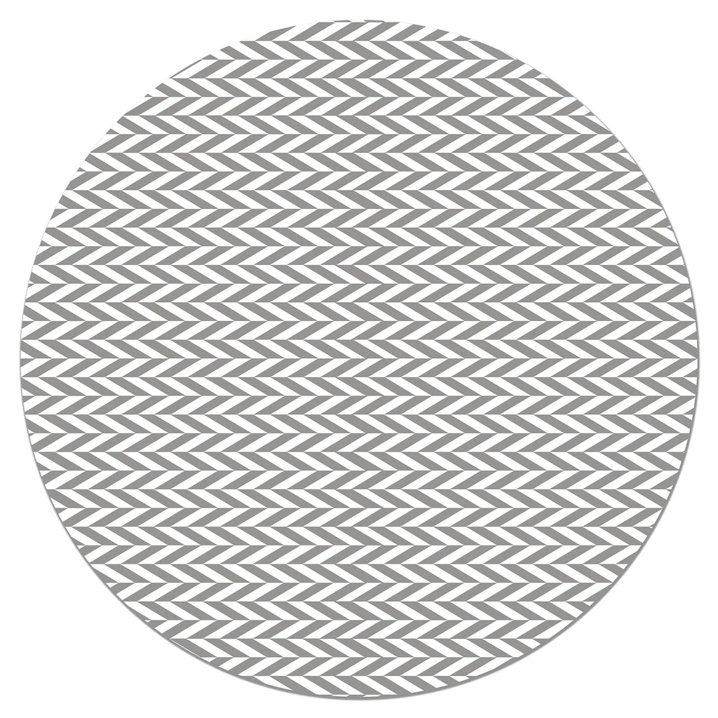 Alfombra Redonda Espigas Gris freeshipping - Home and Living