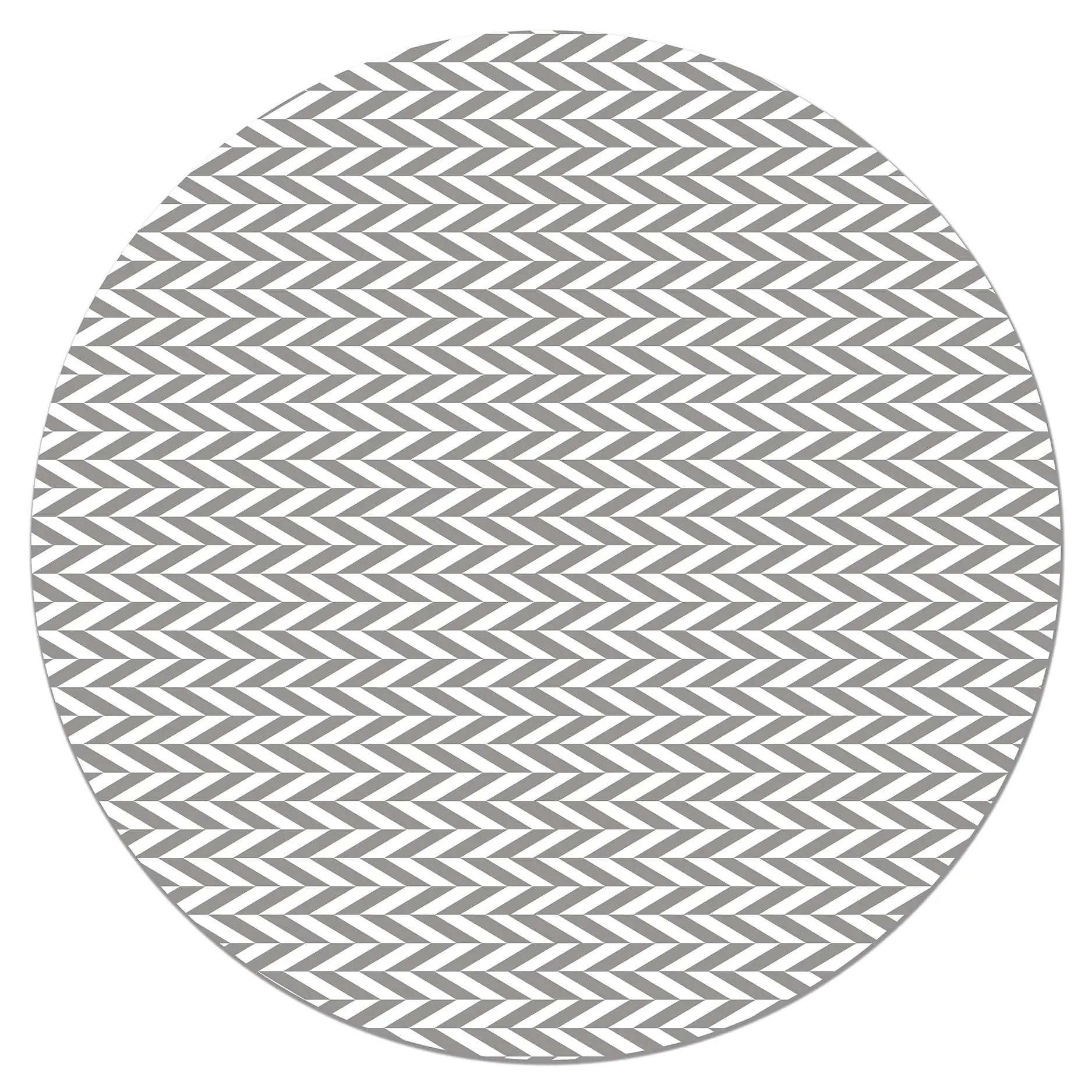 Alfombra Redonda Espigas Gris freeshipping - Home and Living